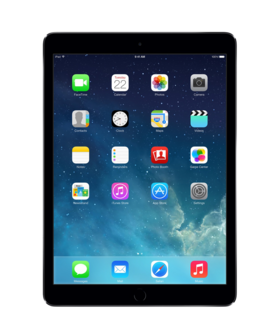 Apple iPad Air Space Grey 16GB Wifi (4G) + Garantie