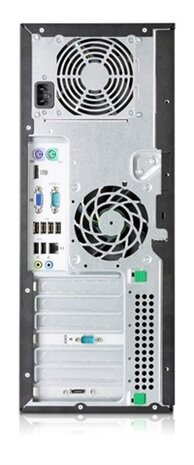HP 8000 Elite CMT C2D-E8400 2GB 250GB DVDRW + garantie