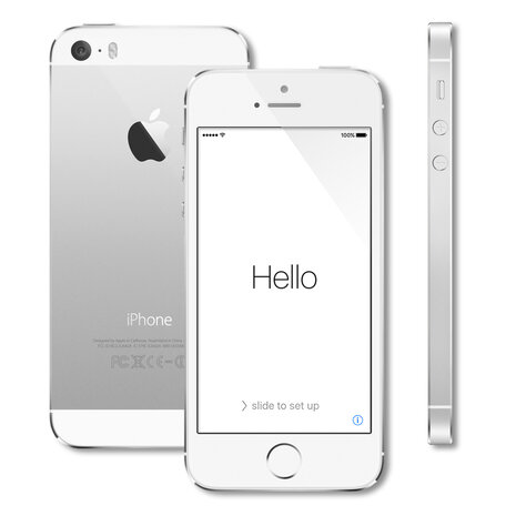 Apple iPhone 16GB 4" simlockvrij silver white + garantie - ComputerWinkelSpijkenisse.nl