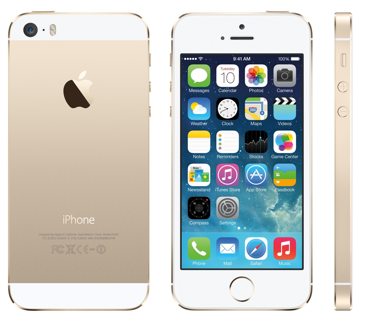 Begunstigde zwaarlijvigheid kever Apple iPhone 5s 16GB 4" wifi+4g white gold + garantie -  ComputerWinkelNissewaard.nl