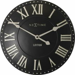 NeXtime 3083zw London Roman [Ø34.5 cm, Black/ White]