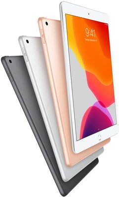 Magazijn opruiming Apple iPad 7 (4-core 2,34Ghz) 32/128GB 10.2" (2160x1620) WiFi (4G) + garantie