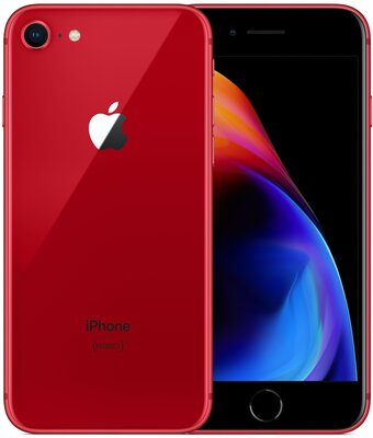 iPhone 8 64GB red (6-core 2,74Ghz) (IOS 15+) simlockvrij + garantie