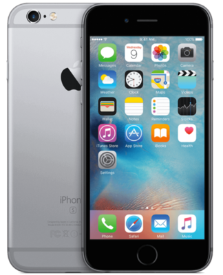 Apple iPhone 6s 16GB zwart (2-core 1,84Ghz) (ios 15+) 4,7"(1334x750) simlockvrij + garantie