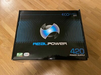 Opruiming Nezteil pc voeding Realpower 420 eco silent Power Supply (intel en AMD)