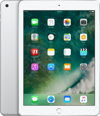Apple iPad 5 wit 128GB (OS16+) Wifi (4G) + garantie
