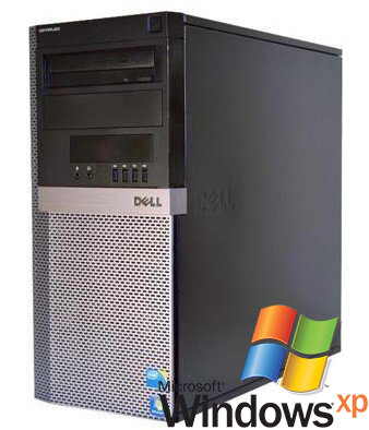 Windows XP PC Dell OptiPlex 960 MT E8600 (3,33Ghz) 2/4GB hdd/ssd (seriële poort) + garantie