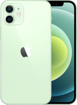 NIEUWSTAAT Apple IPhone 12 (6-core 2,65Ghz) 64GB groen 6.1" (2532x1170) + garantie