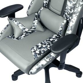 Cooler Master CMI-GCR1S-BKC Caliber R1S CAMO Gaming Chair, Black, 1D arm-rest, 90-180 degree, 150kg