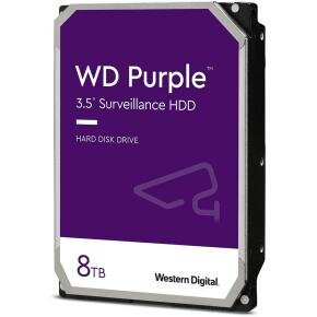 Western Digital WD84PURZ Purple Surveillance HDD [8TB, 3.5", SATA 6Gb/s, 256MB, 7200 rpm]