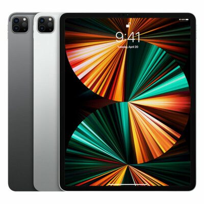 Apple iPad Pro 5 2TB (2000GB) 12.9 inch (2021) zwart Wifi (4G) + garantie