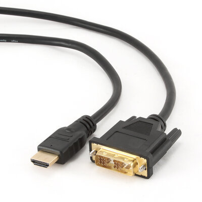 *Voordeelbundel* (10+prijs) CableXpert HDMI naar DVI-kabel (Single Link), 1,8 m