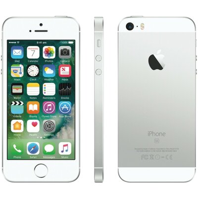 Kinder Apple iPhone SE 16GB 4" IOS15 simlockvrij White Silver + Garantie